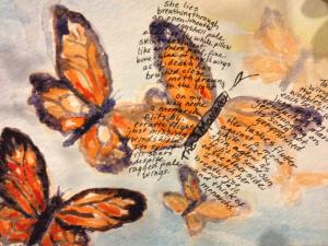 Monarchs ( with poem)                       