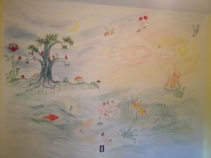 Bedroom Wall Mural                         